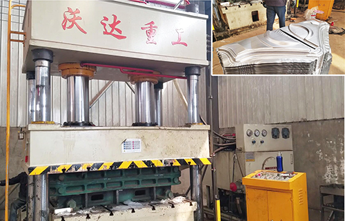 500噸電動(dòng)三輪車擋風闆(pan)沖壓成型液壓(ya)機視頻