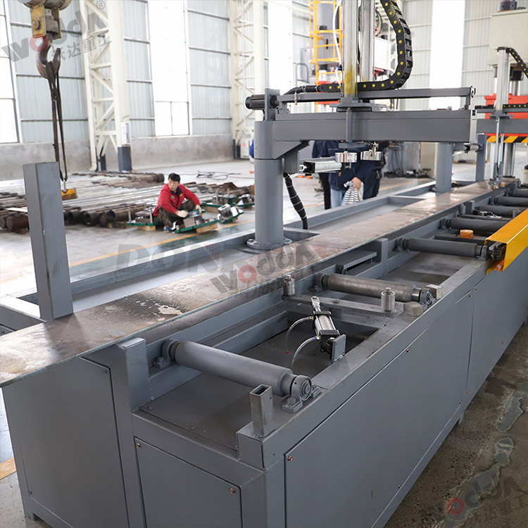 沖壓礦用錨杆托盤液壓機配生産線 沖壓礦用錨杆托盤液壓機配生産線