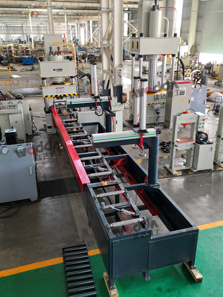 250噸礦用錨杆托盤自動化生産線