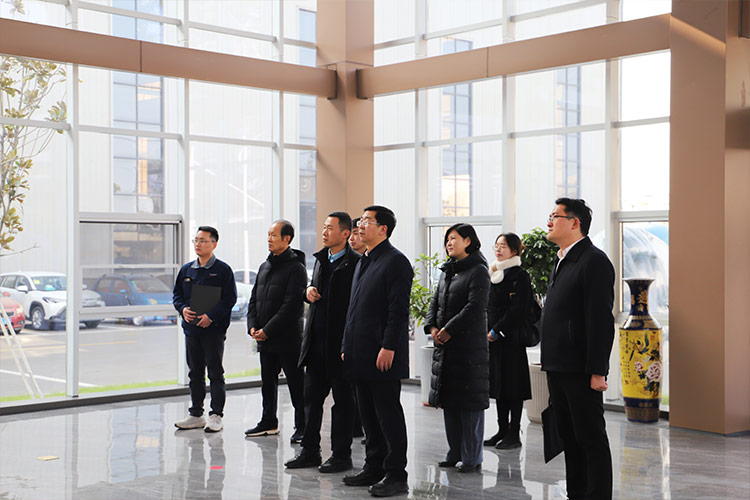 徐州市委常委、經開區黨工委書記張克一行莅臨山東长春昌兴传感器制造有限责任公司調研考察 徐州市委常委、經開區黨工委書記張克一行莅臨山東长春昌兴传感器制造有限责任公司調研考察