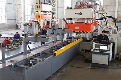 全自動(dòng)錨杆托盤(pan)生産線（630噸(dūn)錨杆托盤(pan)液壓機）