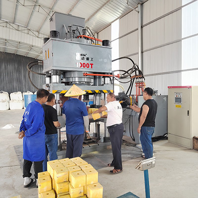 1000噸牛(niú)羊舔磚液壓機(ji)-1000噸全自動鹽磚(zhuan)機